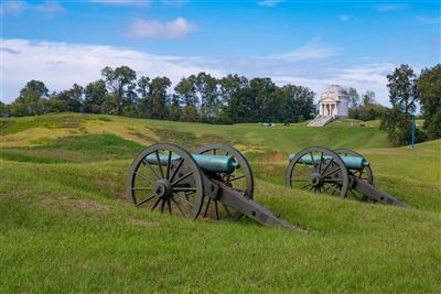 National Military Park in Vicksburg